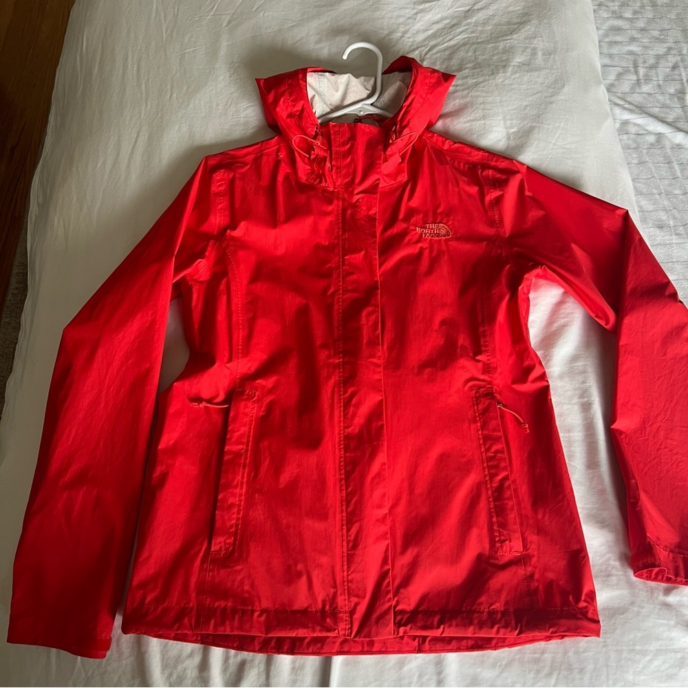 The North Face Red Waterproof Jacket